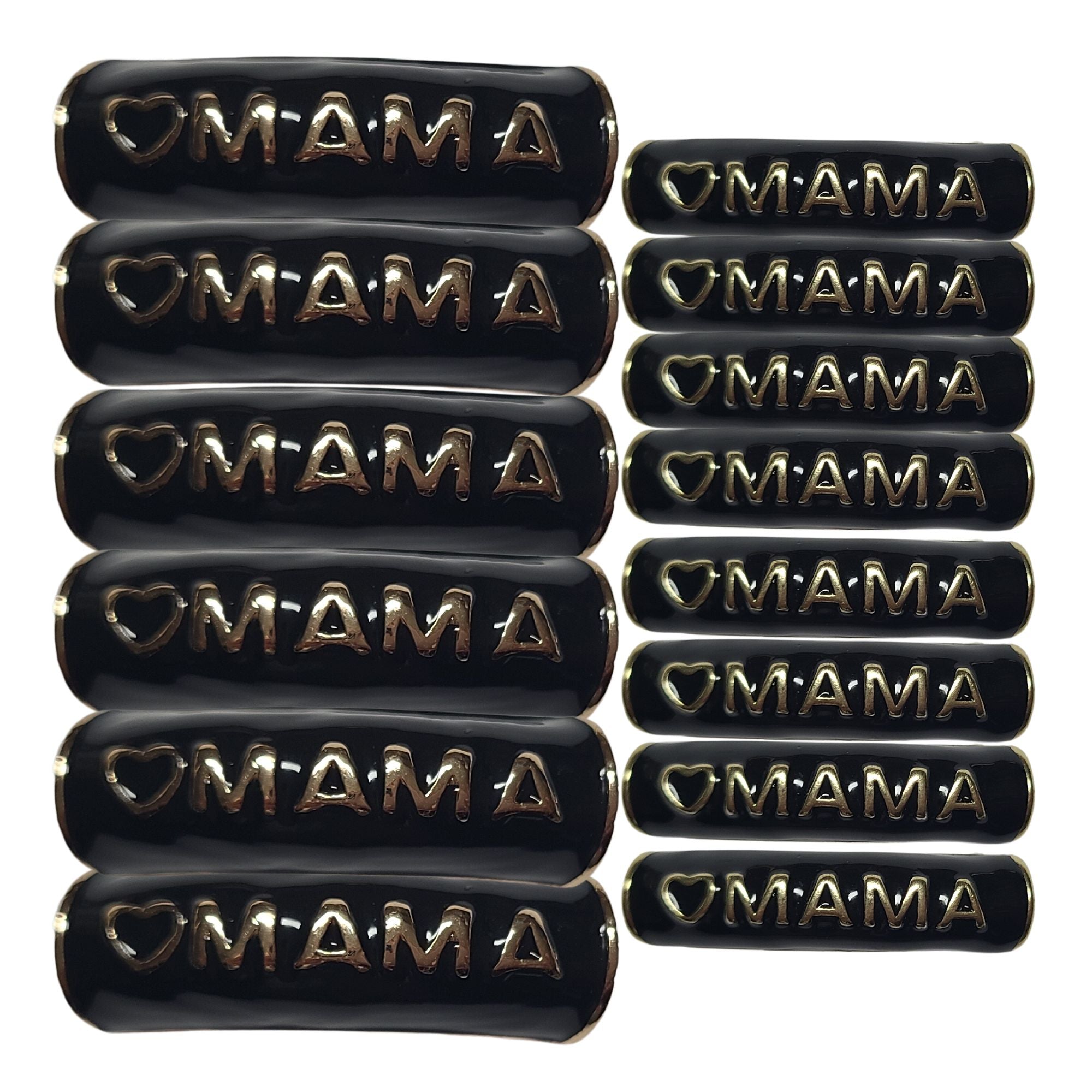 ARTSHOP MAMA 319 tube noir émaillé 8mm x6 tubes