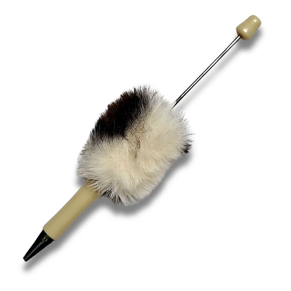 ARTSHOP Stylos ST3 stylo à personnaliser beige fourrure 14cm
