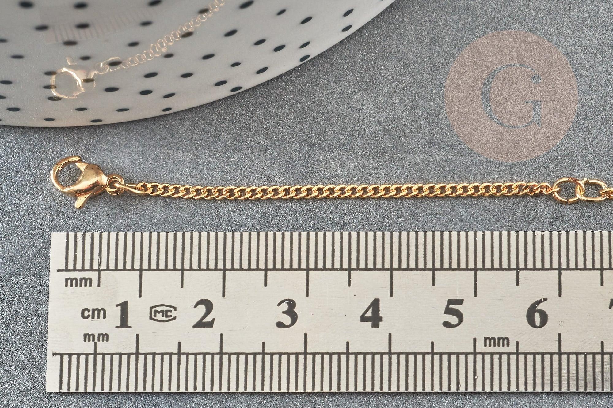 Gingerlily G9243 base bracelet chaîne dorée 17,7 cm x1