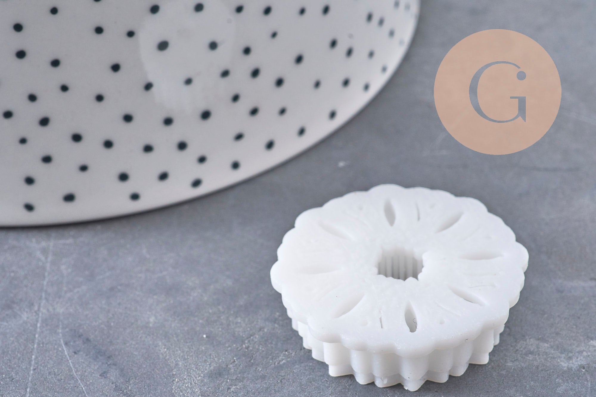 Gingerlily Pâte emporte-pièce tournesol rond 30mm x1