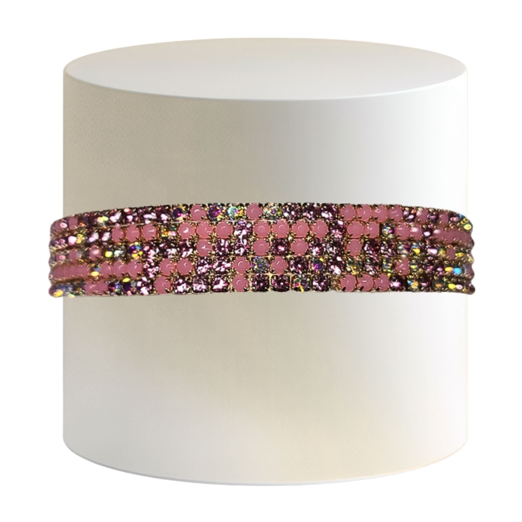 ARTSHOP Strass 5 bracelet élastique cristal 2MM extensible