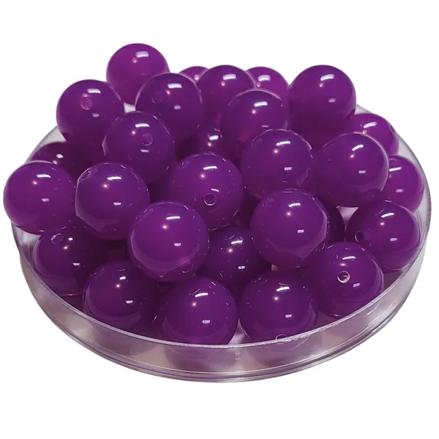 ARTSHOP Boules 16MM 398 perle acrylique sorbet violet x15