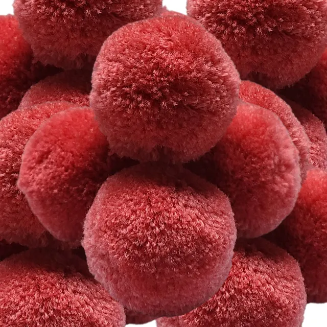 ARTSHOP Chouchous Balls pompon corail 40 mm