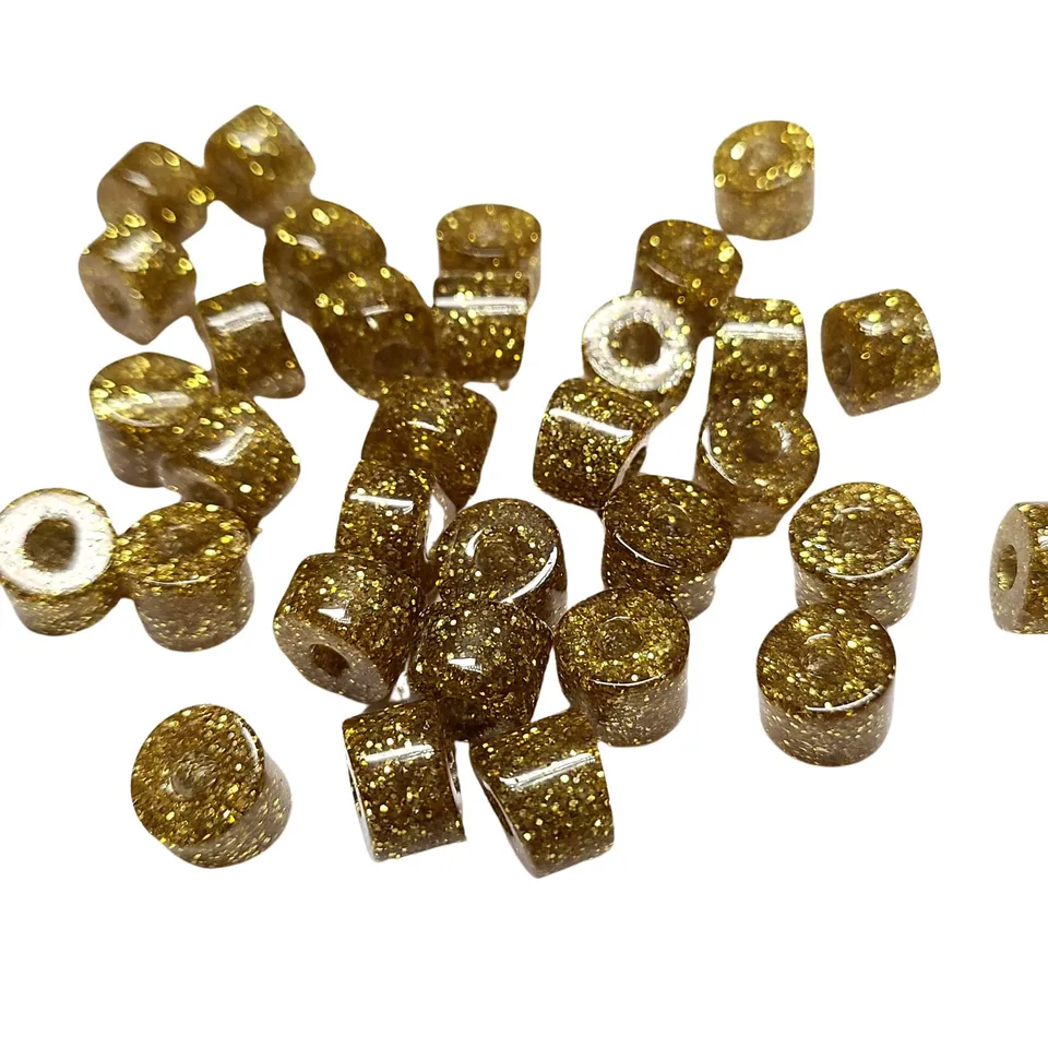 ARTSHOP Séparateurs 235C cylindre glitter doré 12 mm x1