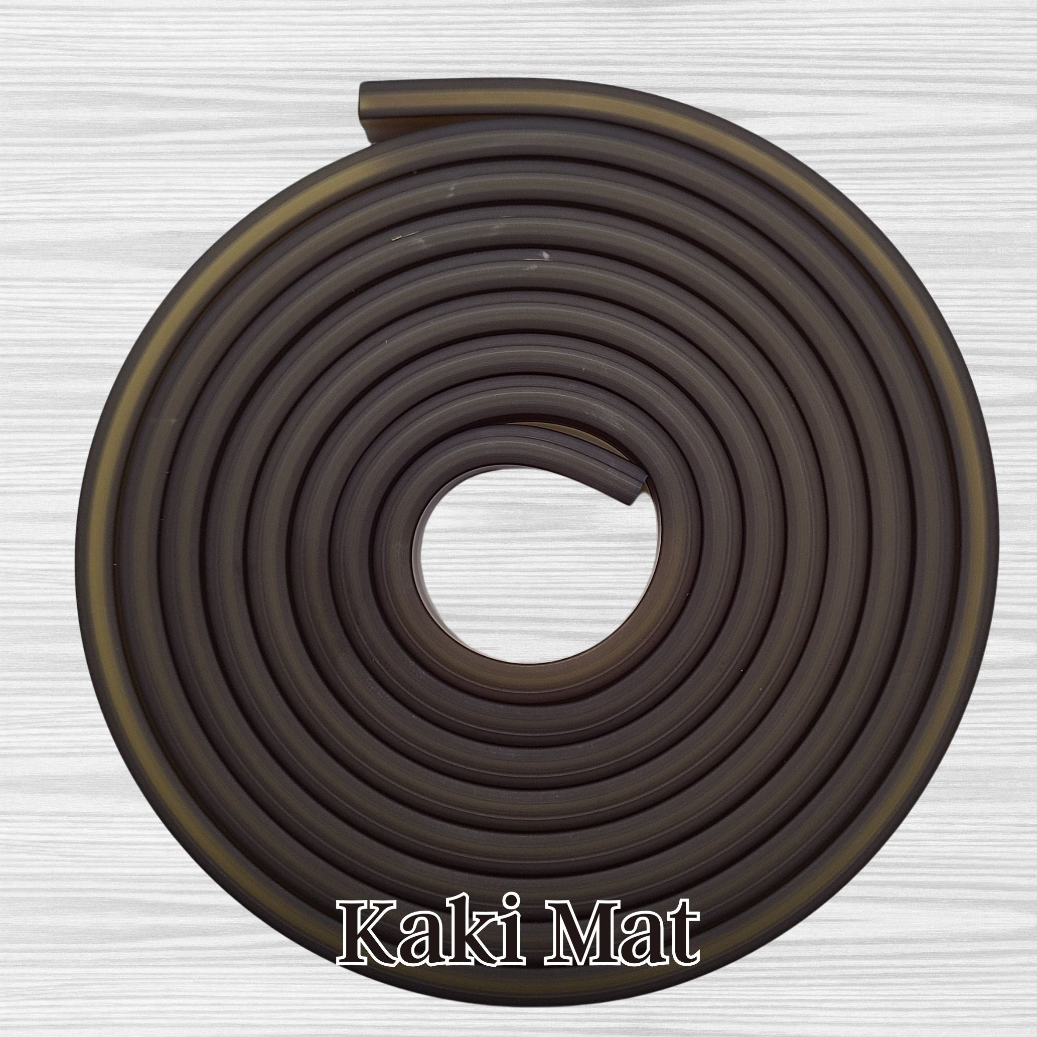 ARTSHOP Gummy tube silicone kaki mat 10 cm