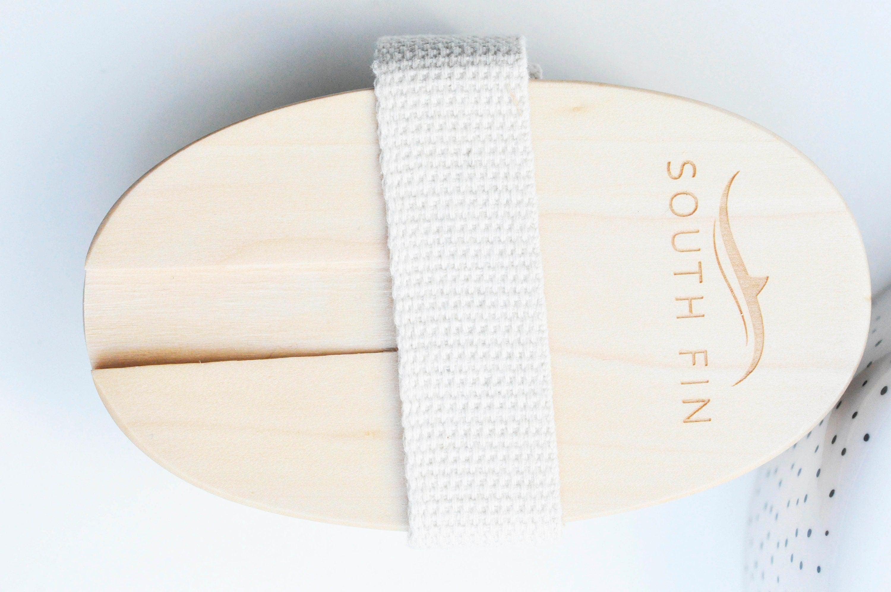 Gingerlily Brosse massage bambou naturel anti-cellulite 13cm x1