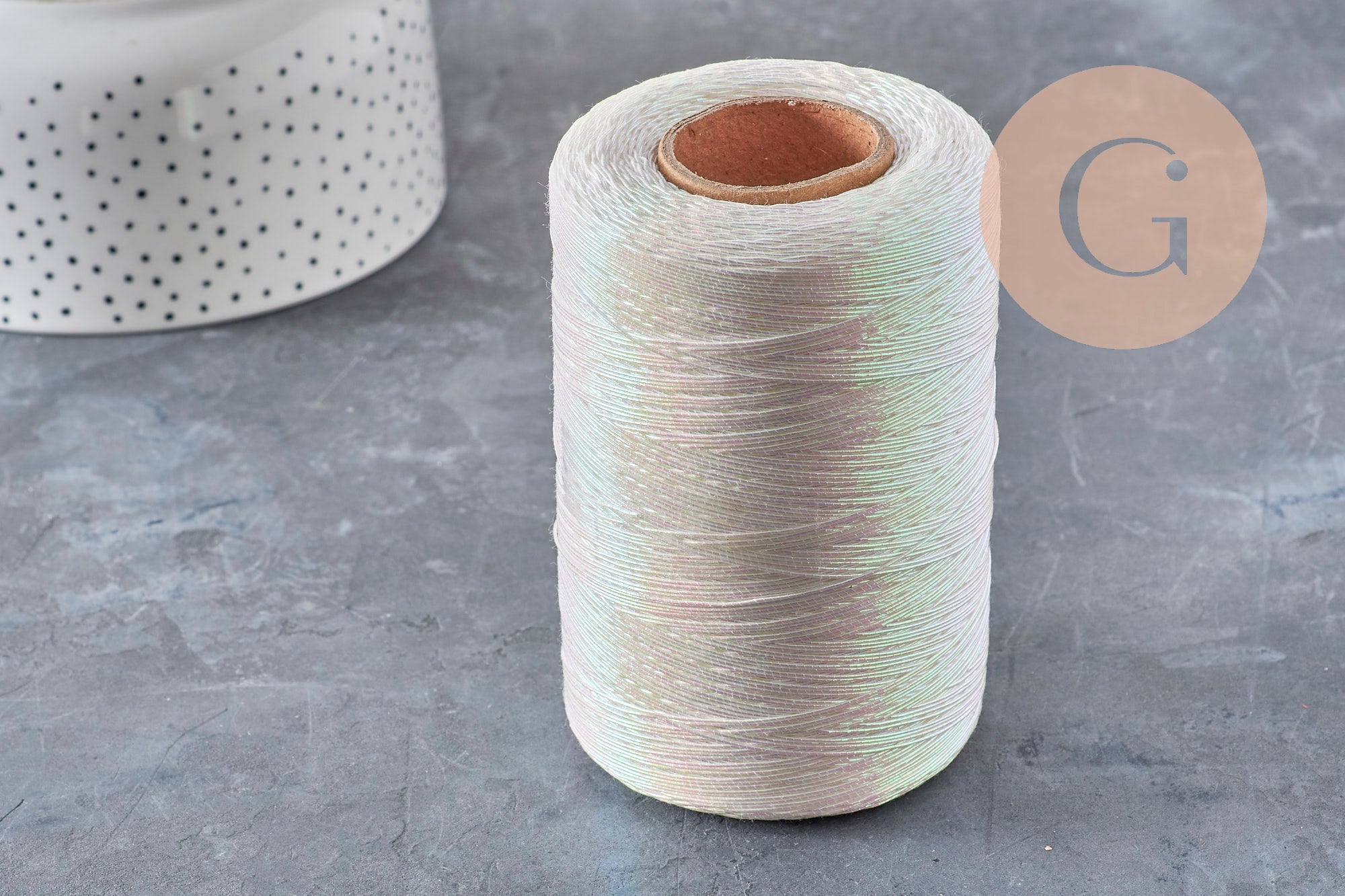 Gingerlily Cordons Cordon G10954 fil polyester 1mm or clair 5m