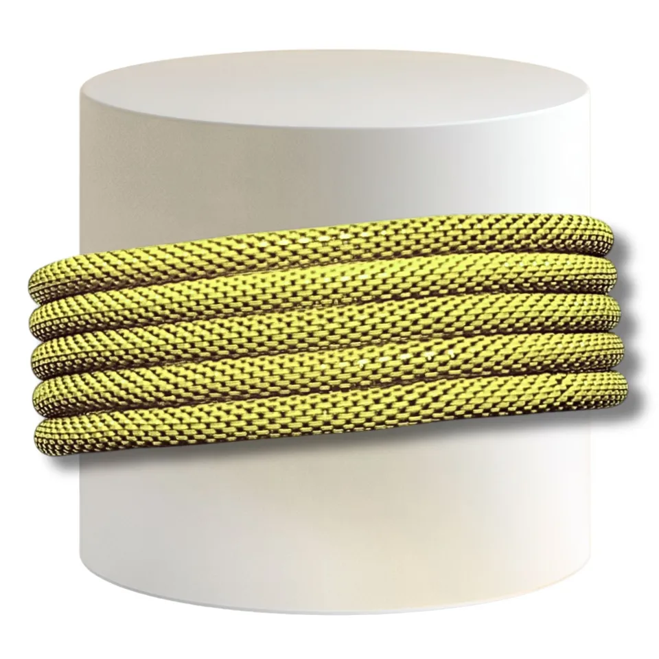 ARTSHOP Cotte de Mailles 13 bracelet élastique olive mat x1 60mm