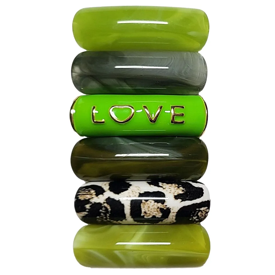 ARTSHOP Camaieu 142 Love lot 6 tubes incurves 12mm
