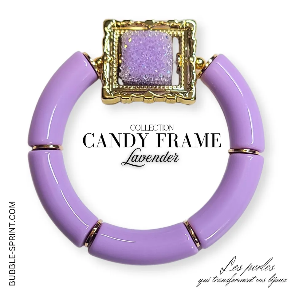 ARTSHOP CANDY FRAME kit bracelet Lavender cadre 31MM