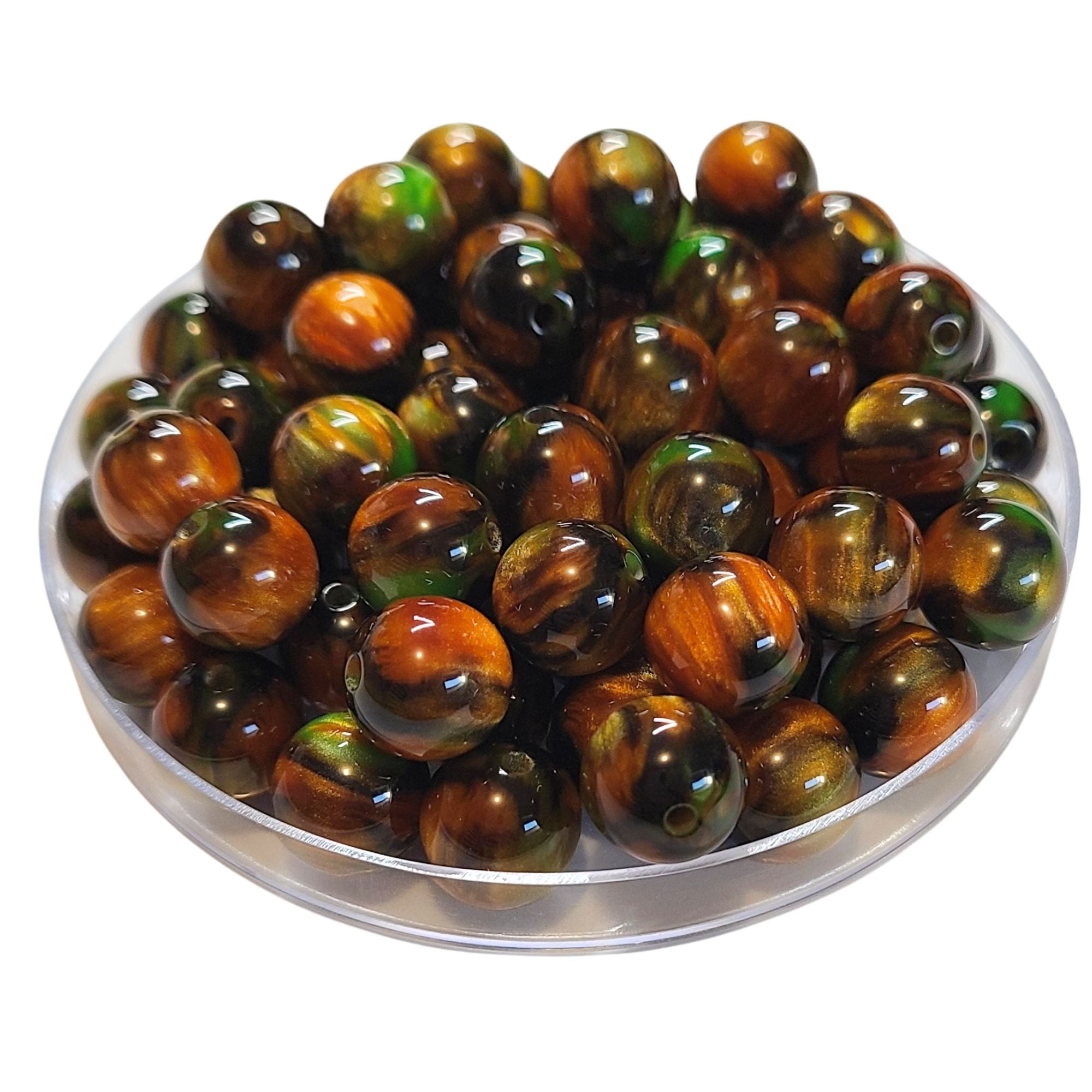 ARTSHOP Boules 12MM 221 perle ocre orangé x20
