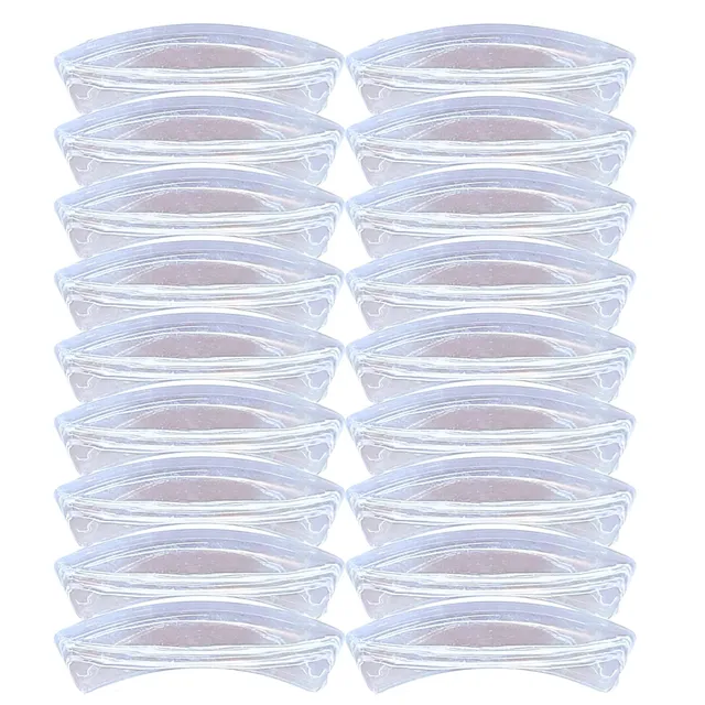 ARTSHOP Tubes 50 tube incurvé Transparent 8MM x6