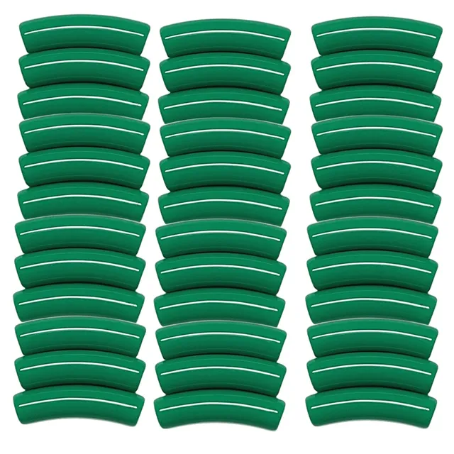 ARTSHOP TINY Tubes 33 tube incurvé vert 5MM x10