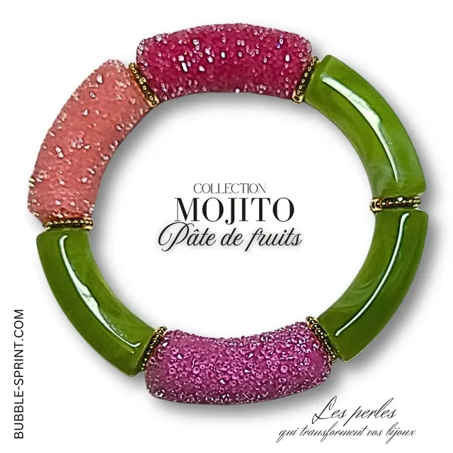 ARTSHOP Mojito bracelet sucré pâte de fruits kit à faire