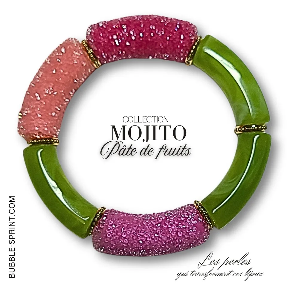 ARTSHOP Mojito bracelet sucré pâte de fruits kit à faire