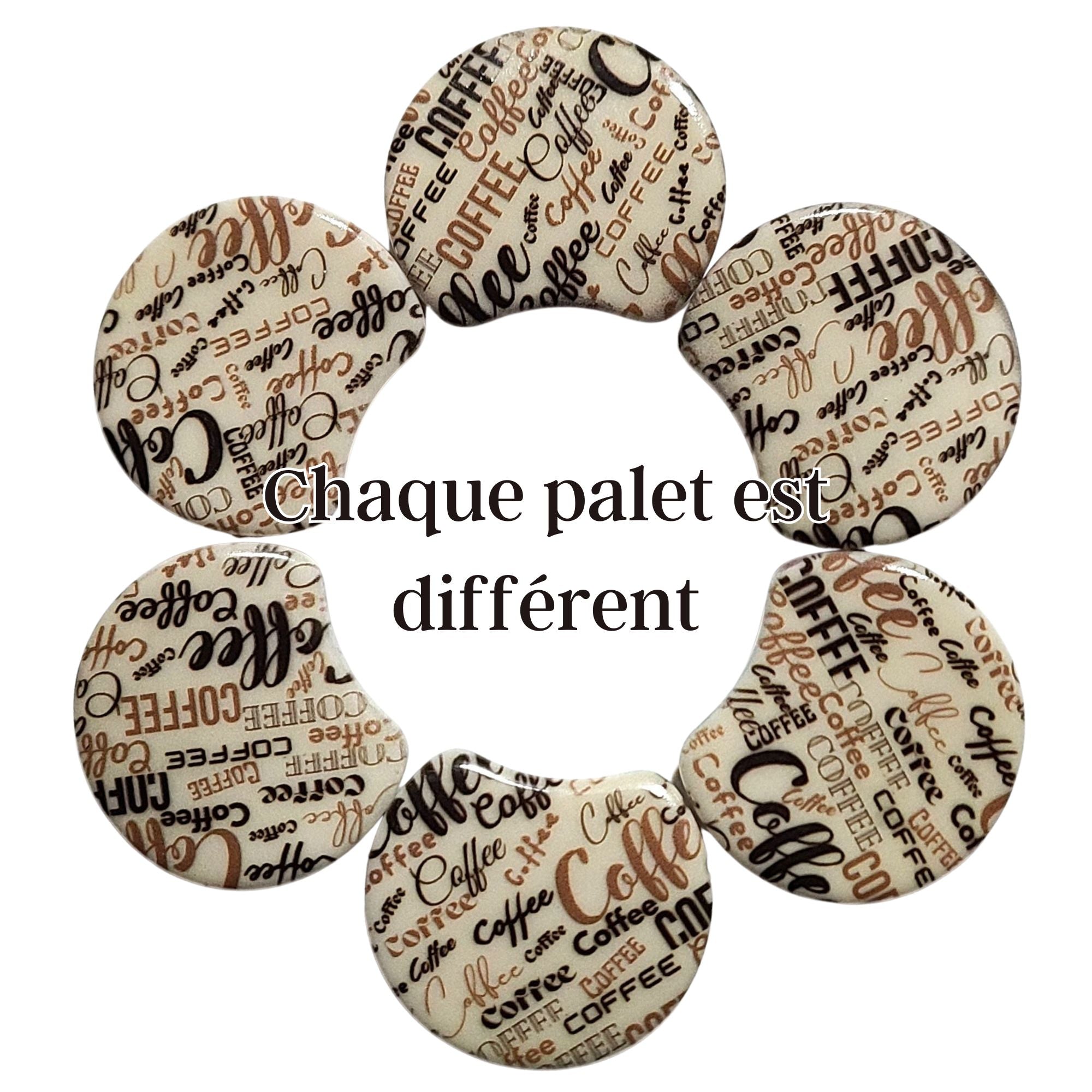 ARTSHOP Palets LUNE 1051 palet résine coffee x1