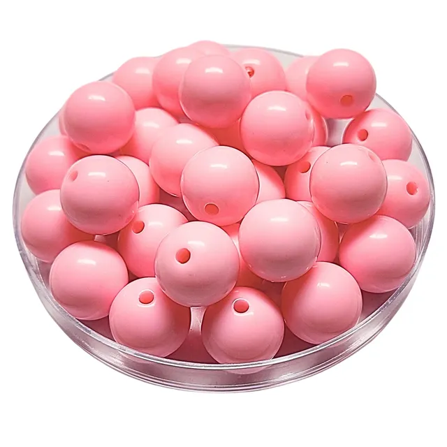 ARTSHOP 151 perle boule marshmallow 16mm x1 - acrylique brillant
