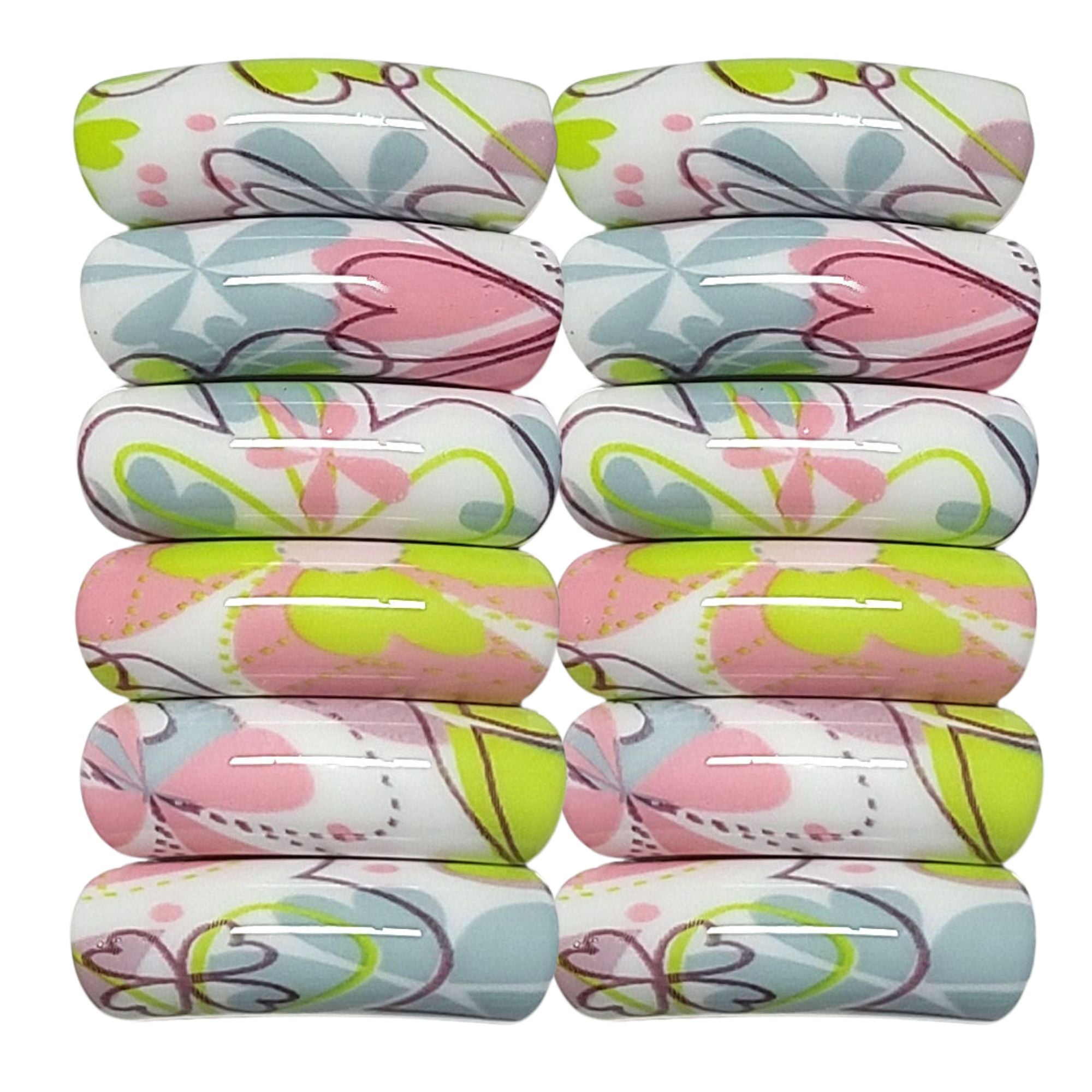 ARTSHOP Design 1029 tubes fleurs 12mm x1 blanc