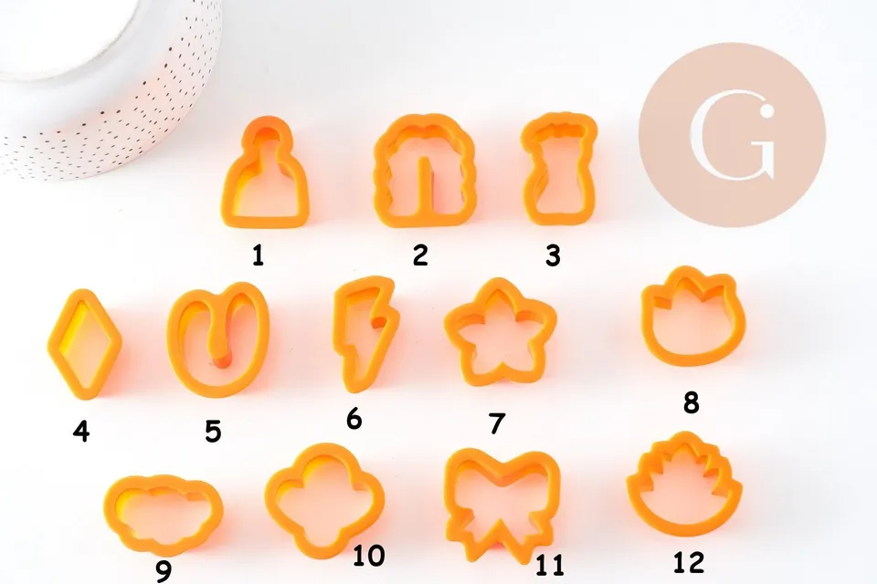 Gingerlily Perles Tex-Mex G10634 emporte-pièce pâte style 1 x1