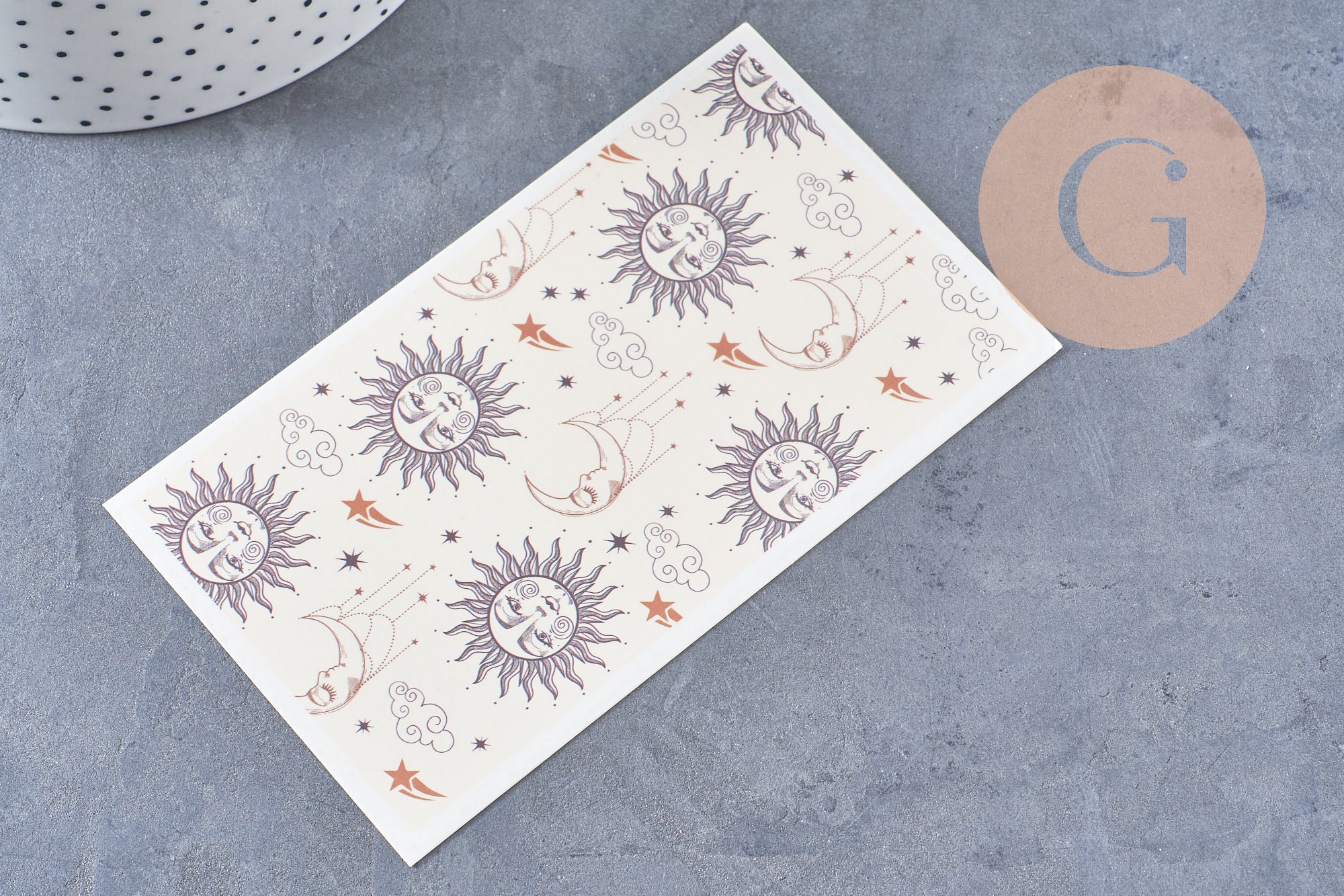 Gingerlily G10549 feuille transfert polymère mystique x1