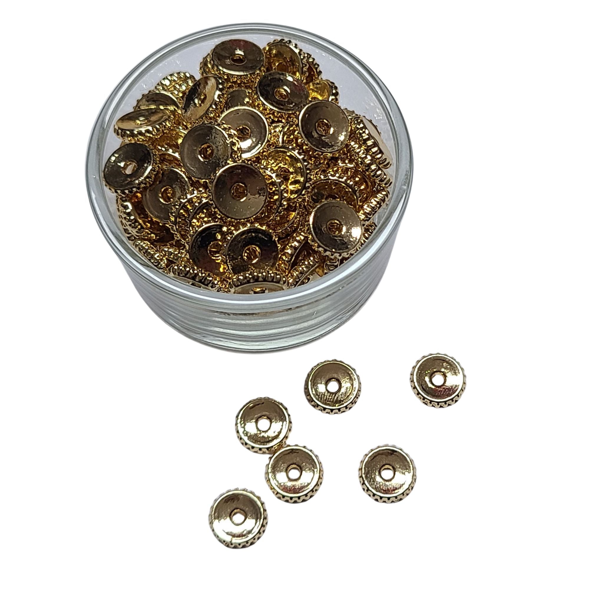 ARTSHOP Séparateurs PLO-8 rondelle doré 8MM x10