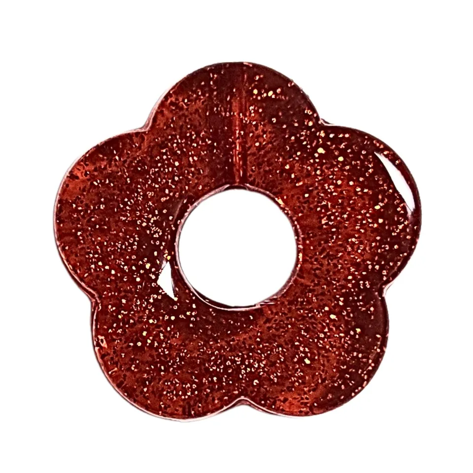 ARTSHOP Flower Power 87 Fleur Capucine Glitter Cerise 27mm x1