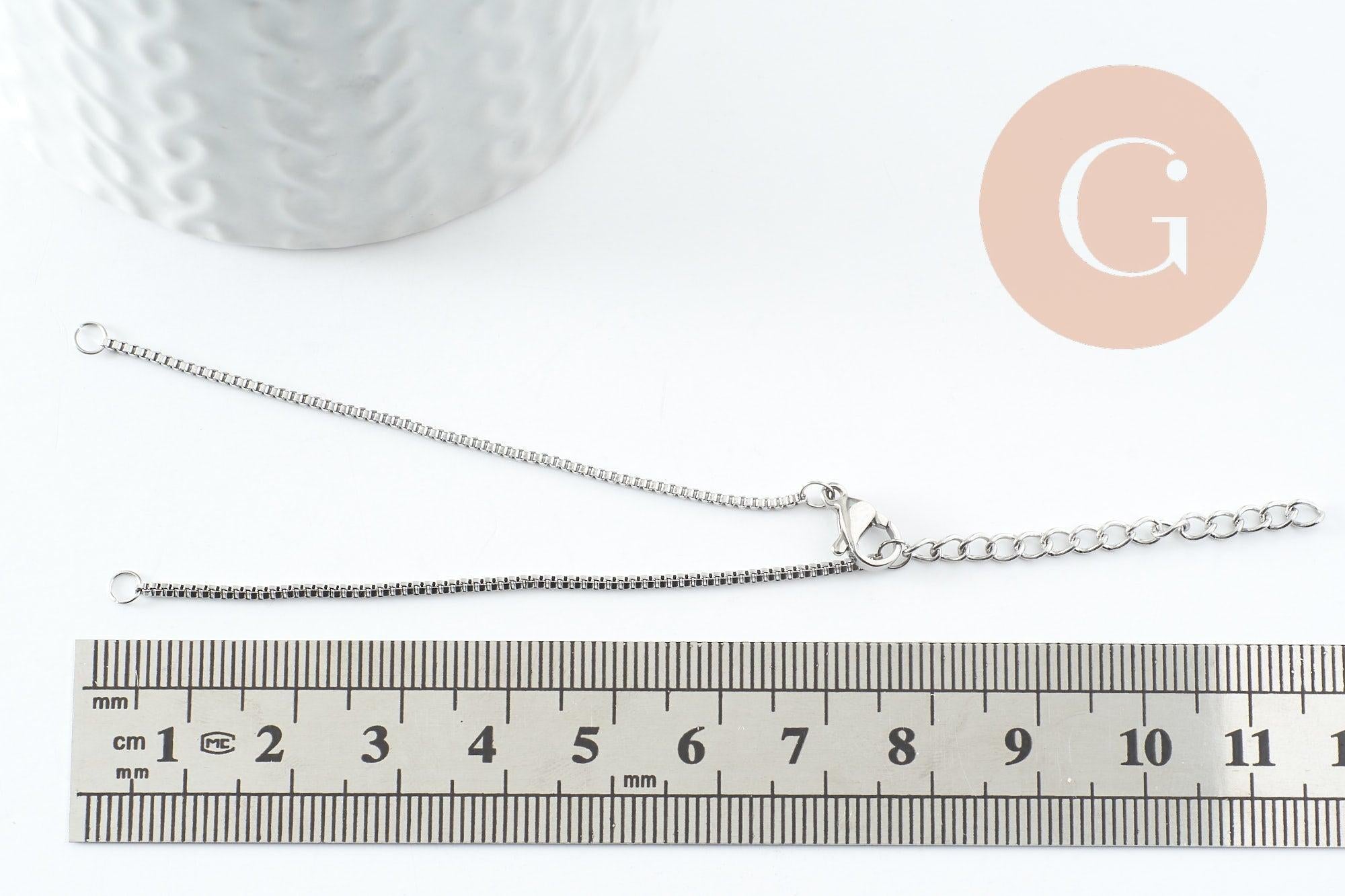Gingerlily Base bracelet G9480 acier venisitienne 15,9cm