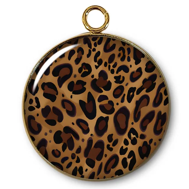 ARTSHOP Pendentifs 41 pendentif Intemporel Léopard x1