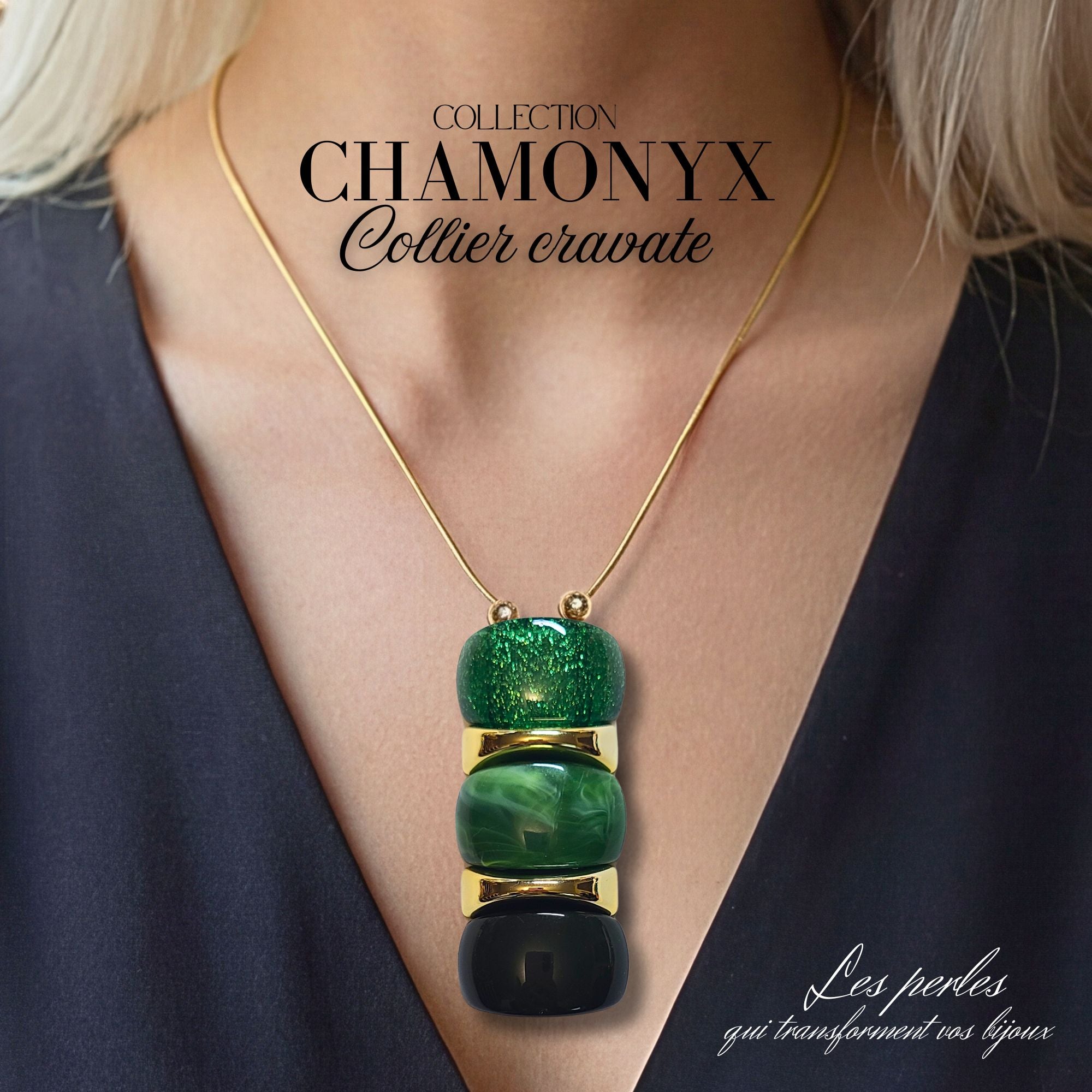 ARTSHOP Bijoux en KITS Chamonyx collier Forest kit