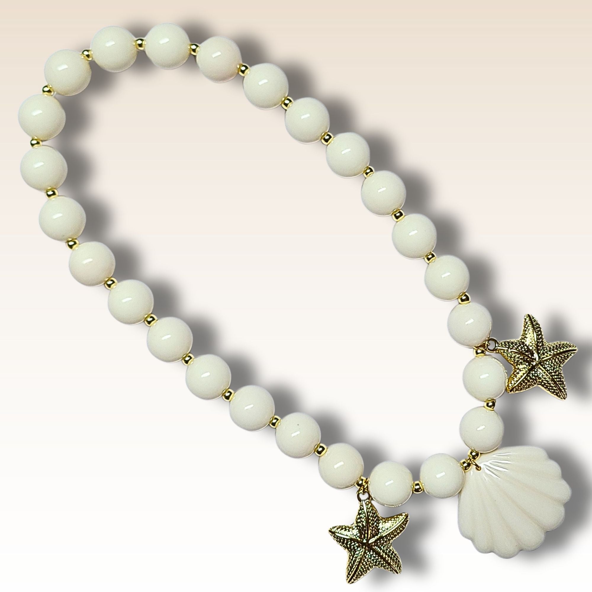 ARTSHOP 138 boules acrylique brillantes ivoire 16mm x1 boule