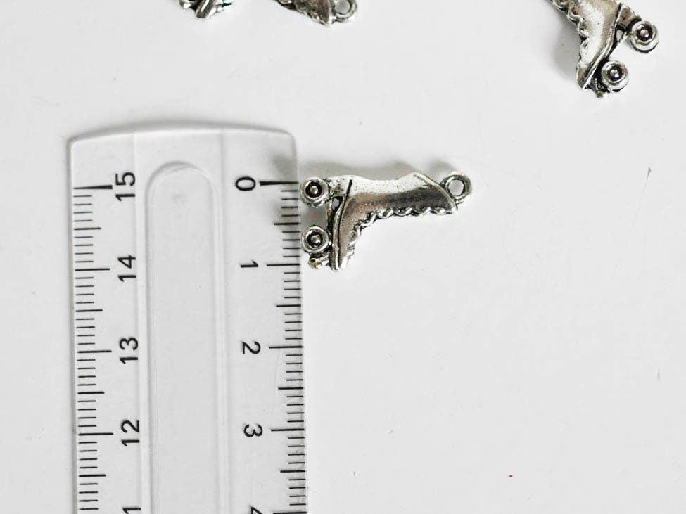 Gingerlily Pendentifs roller G2403 breloque argent tibétain x5