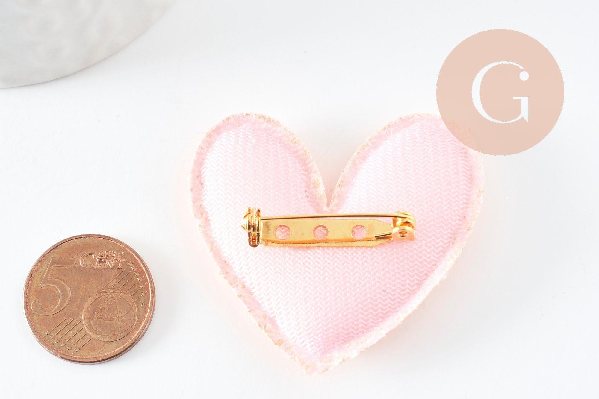 Gingerlily Kit broche coeur paillettes à créer G9400