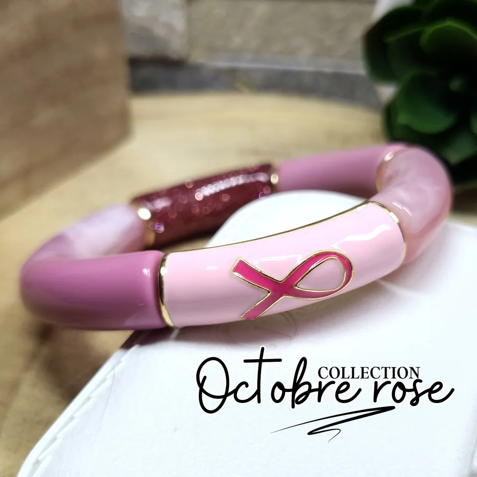 ARTSHOP Idées de créations 154 bracelet tubes agathe rose