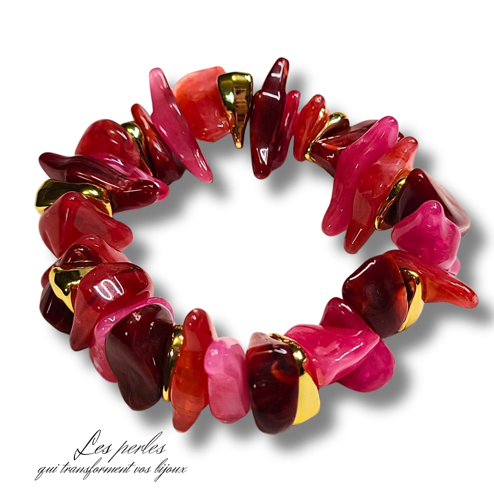 ARTSHOP Séparateurs 39 Crispy XXL perles x25 miel marbré