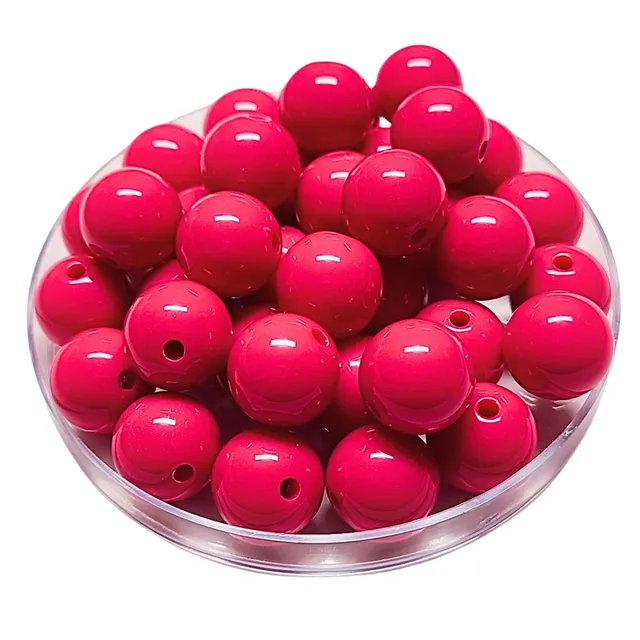 ARTSHOP Boules 16MM 156 perle acrylique Fuchsia foncé x1