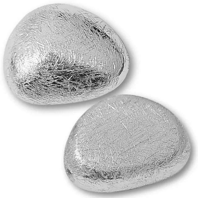 ARTSHOP CCB CCB77A perle galet brossée argent 27mm x1