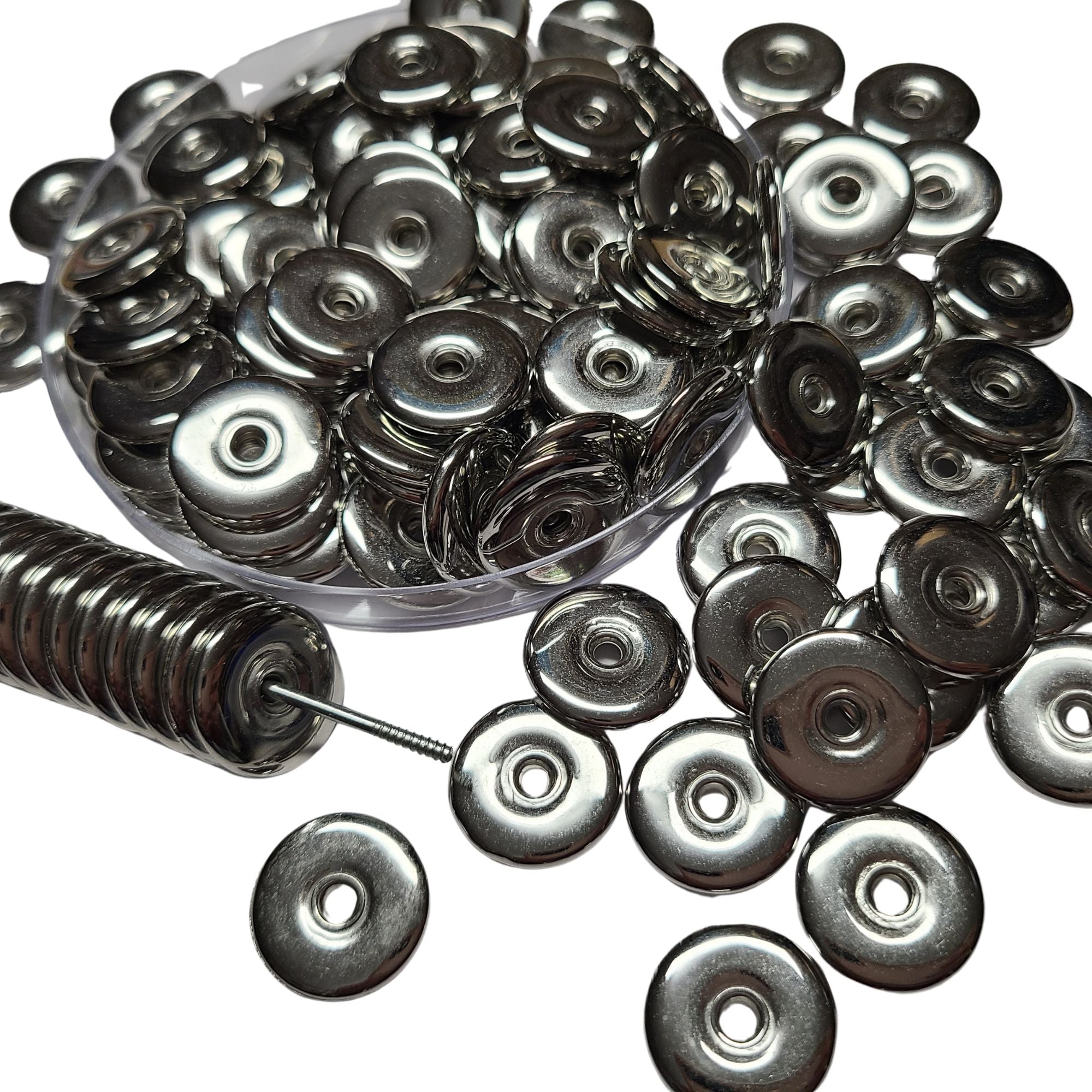 ARTSHOP CCB41 rondelles argent 18MM x10