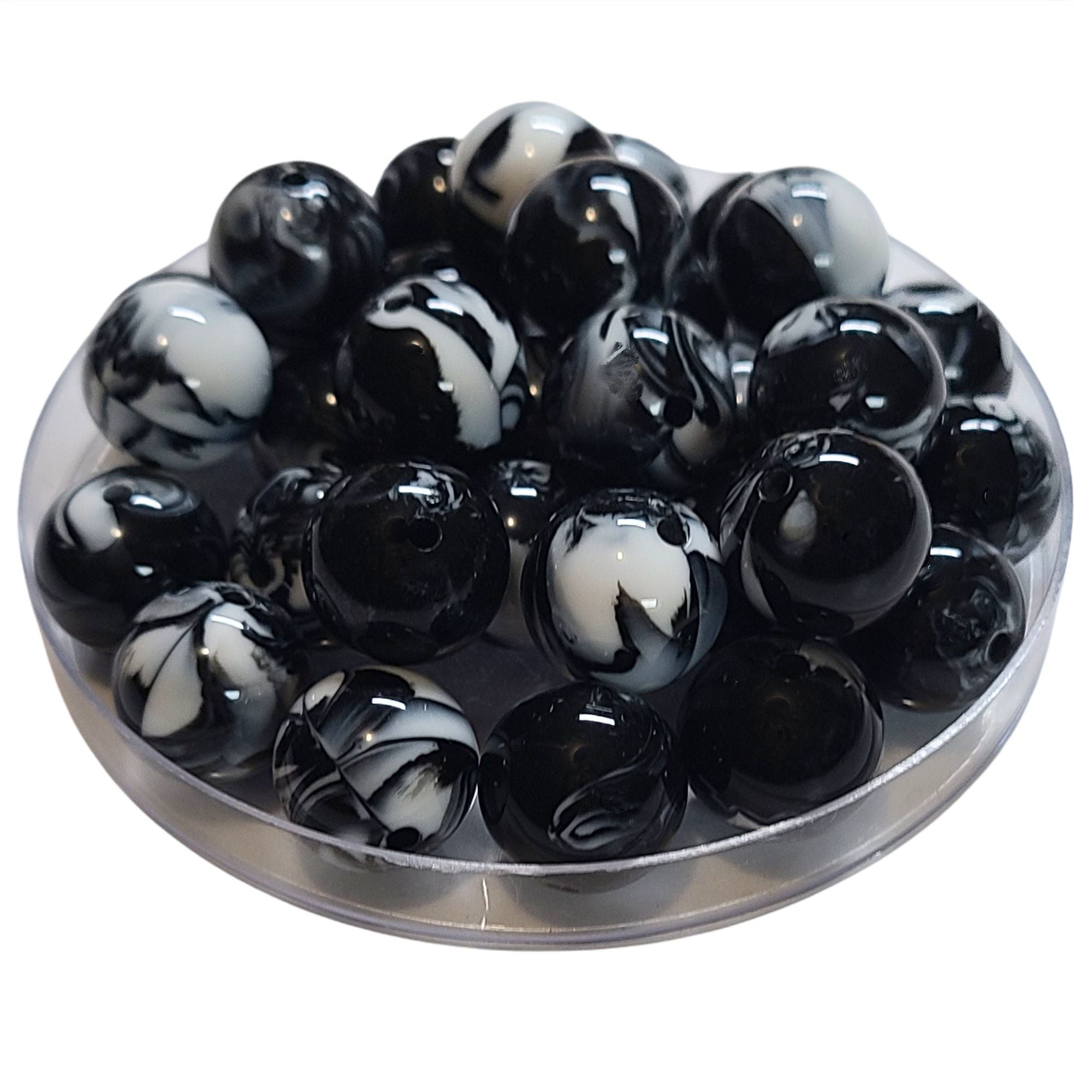ARTSHOP Boules 16MM 385 perles yin yang x15