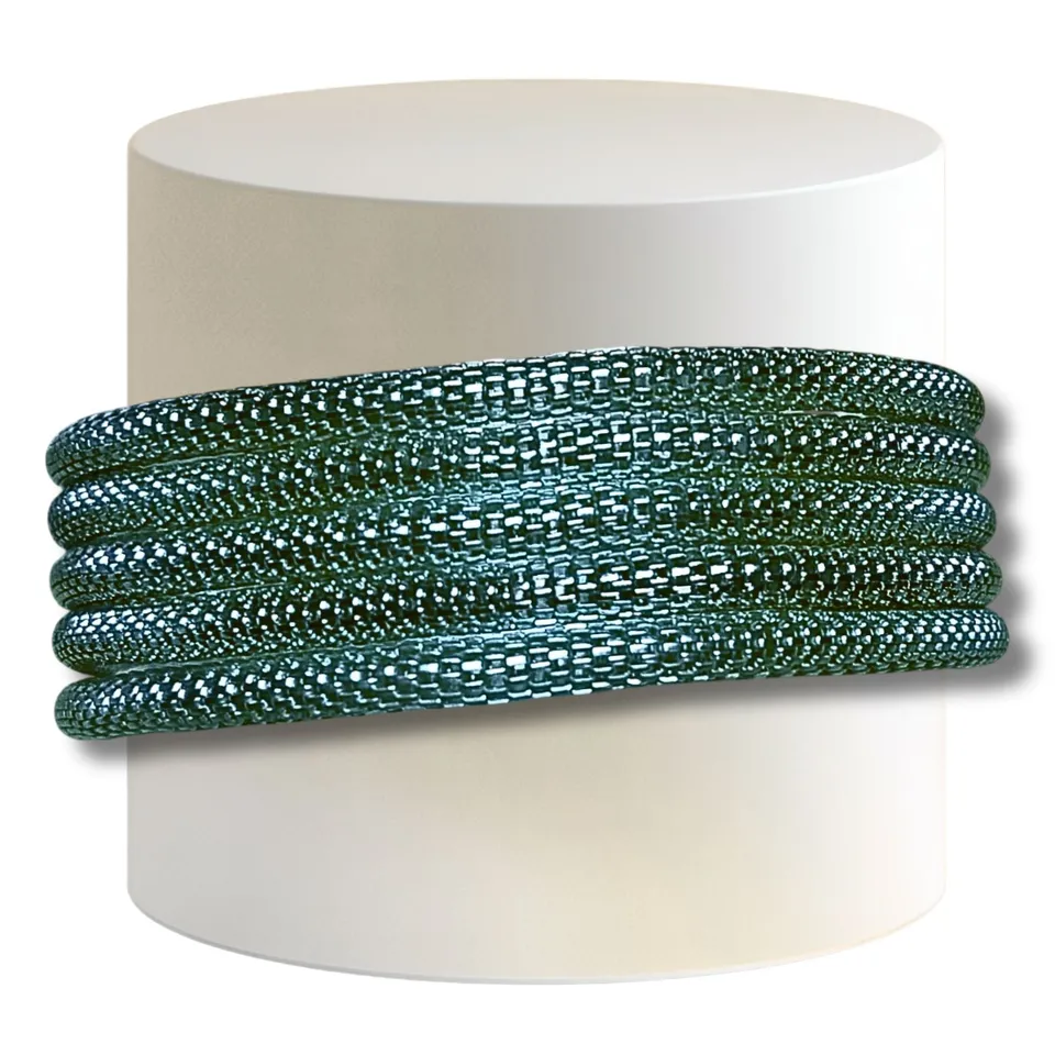 ARTSHOP Cotte de Mailles 17 bracelet élastique zircon x1