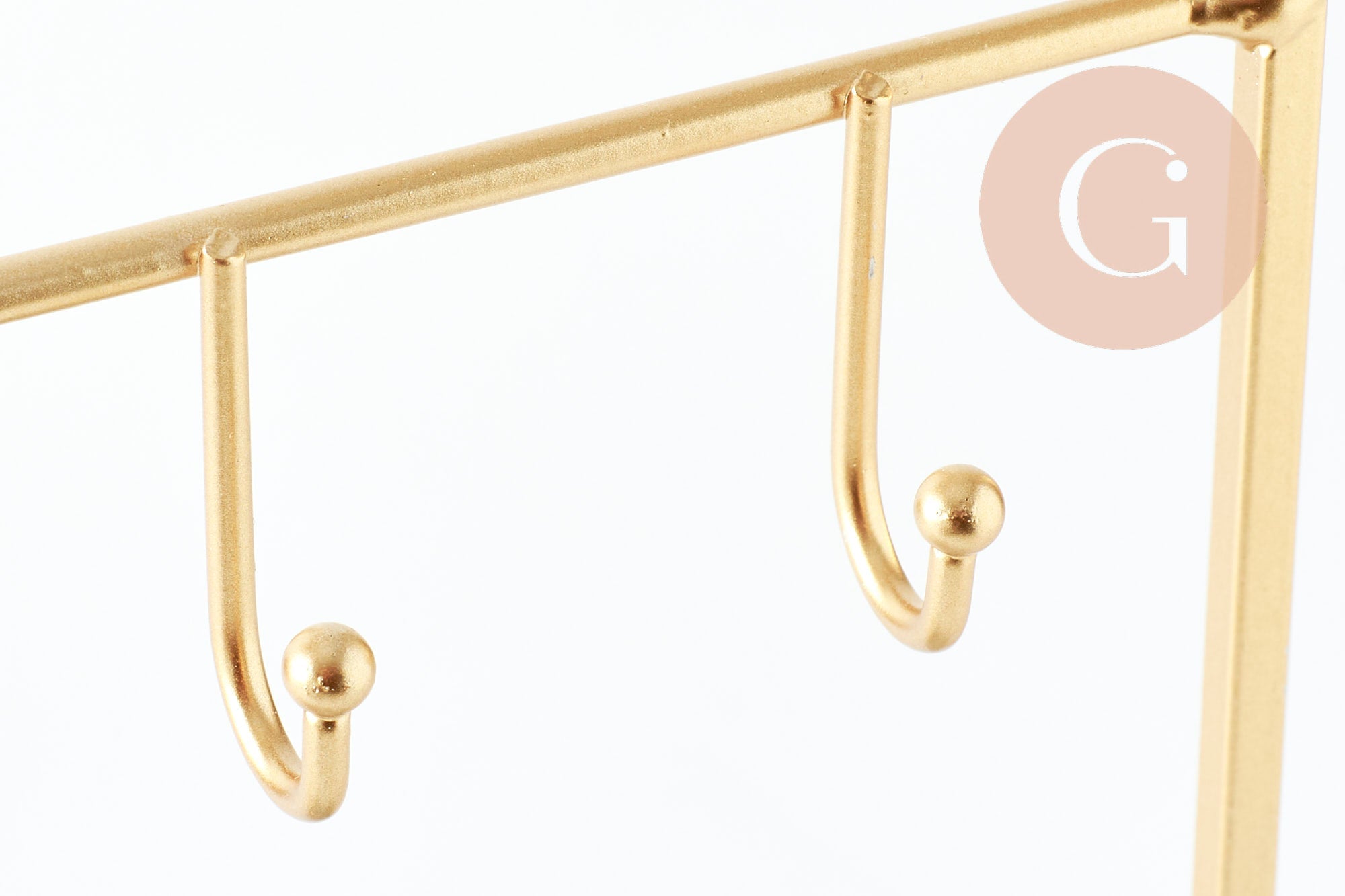 Gingerlily Présentoir à bijoux fer doré miroir G9395 x1