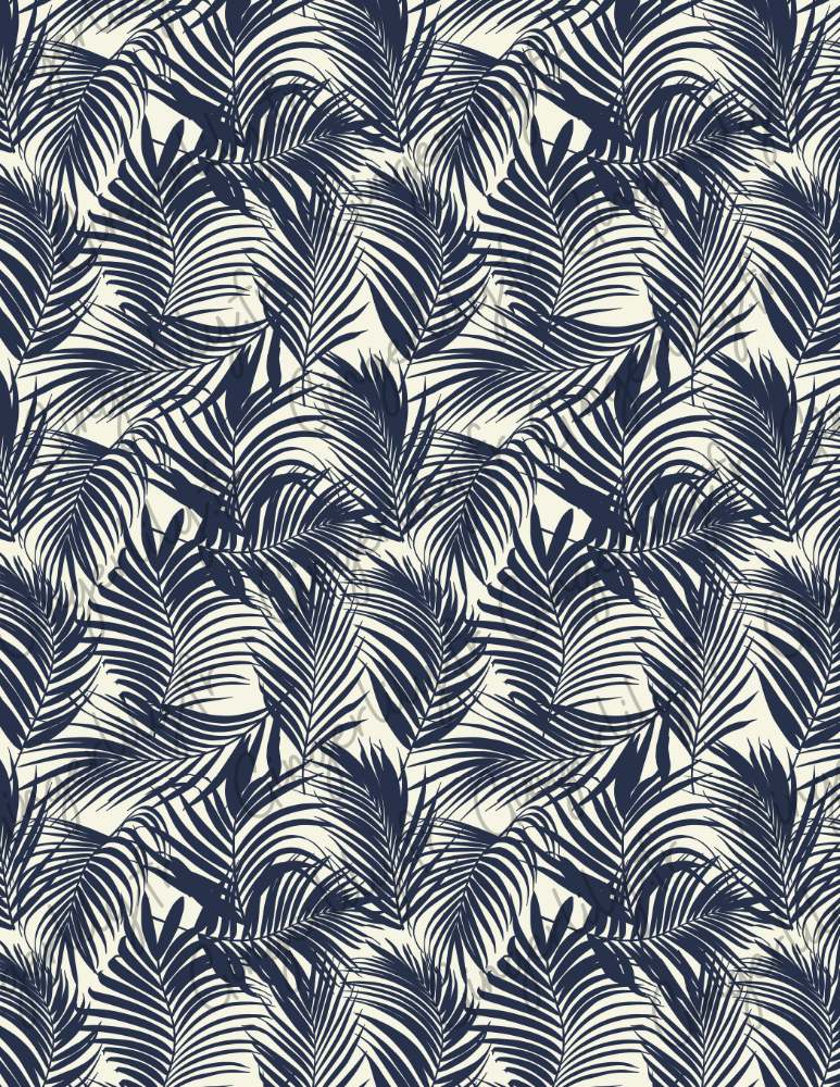 Gingerlily G10774 feuille transfert polymère palme 14x10 cm