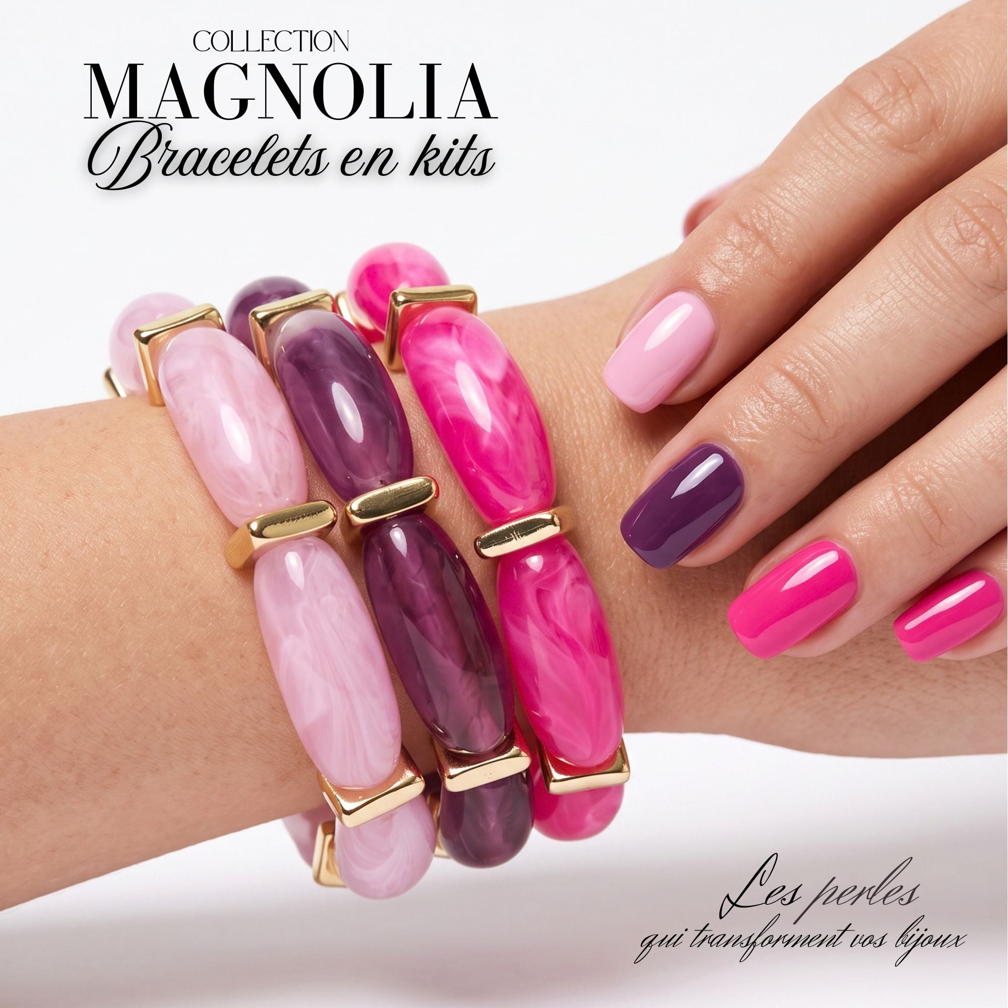 ARTSHOP Magnolia kit bracelet sapin marbré