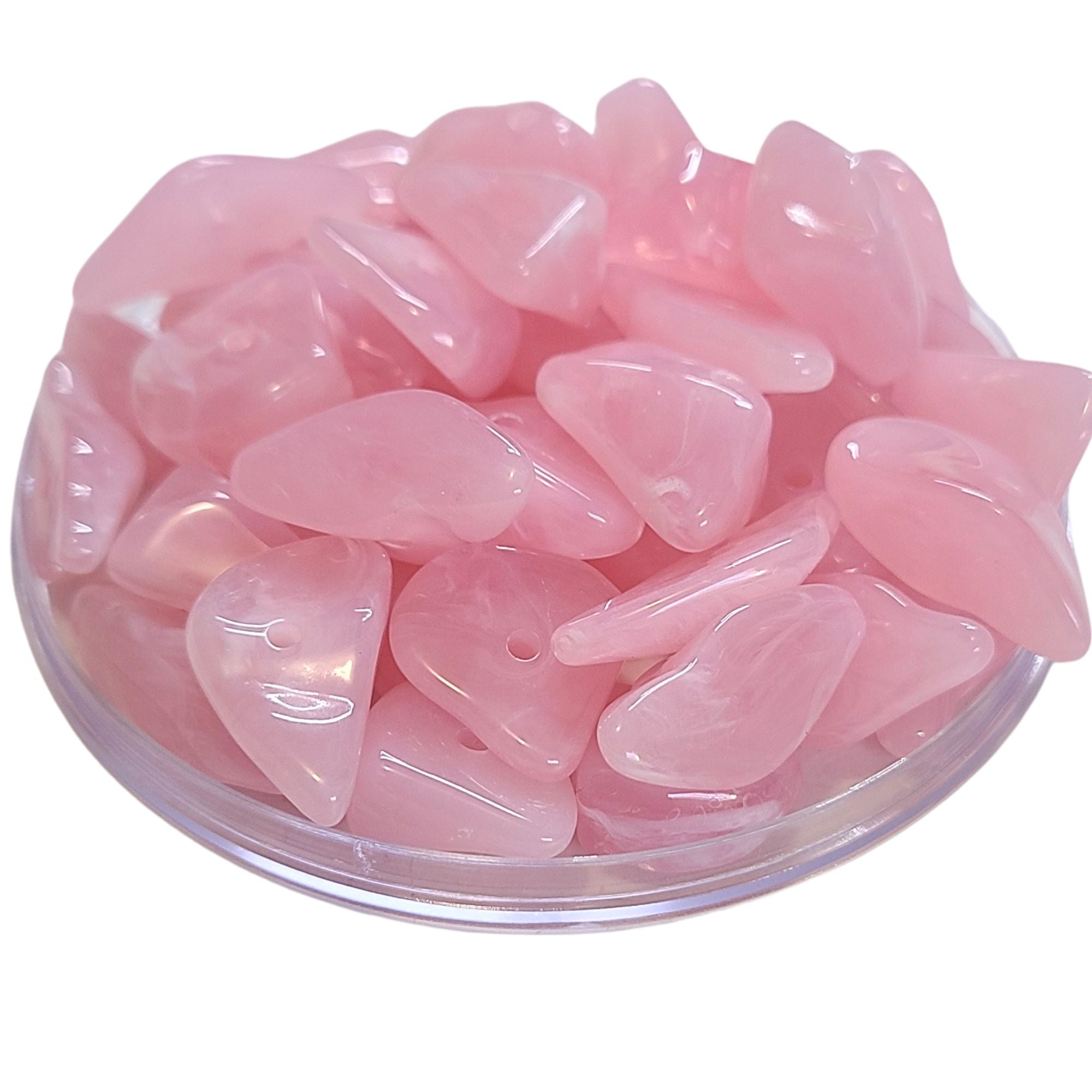 ARTSHOP Séparateurs 19 Crispy XXL perles rose clair x25