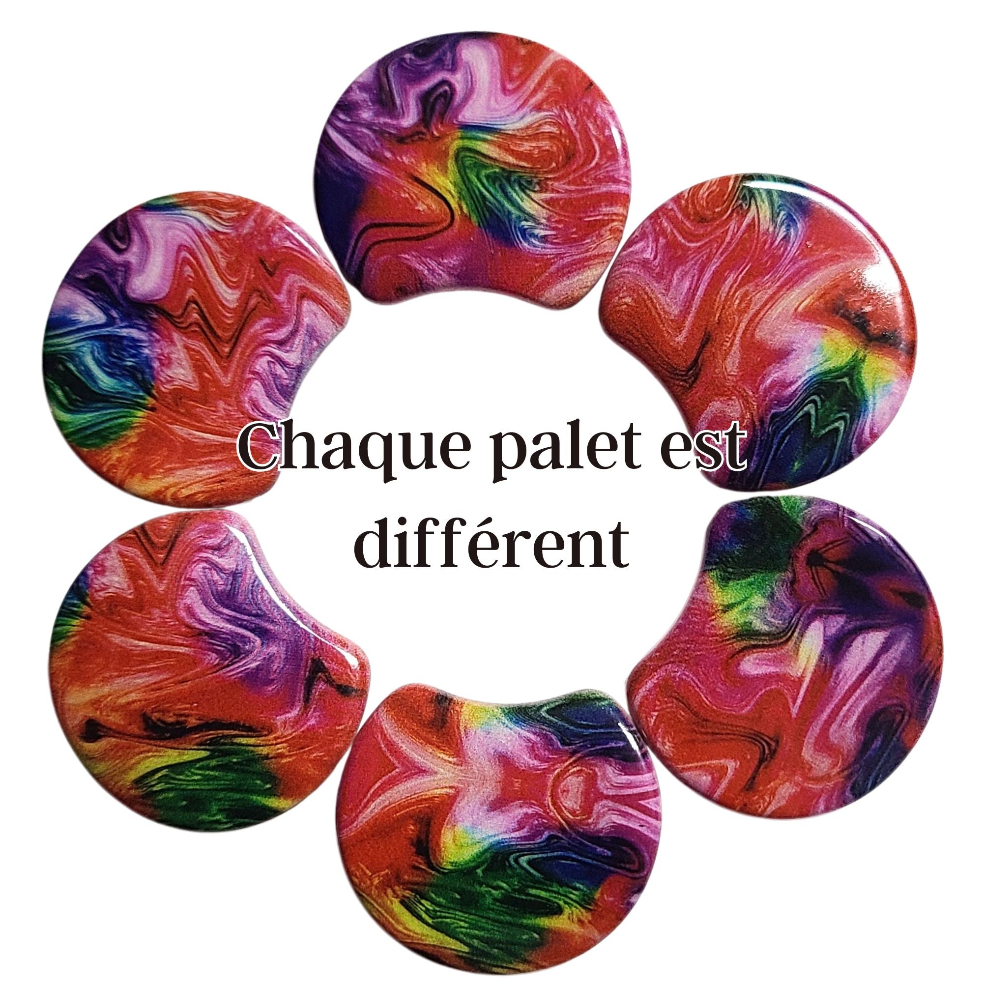 ARTSHOP Palets LUNE MOON 1047 ondué x1