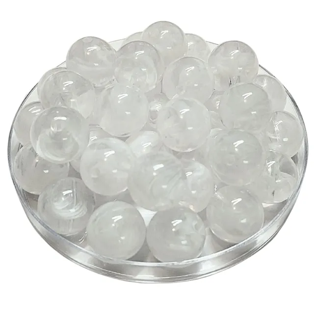 ARTSHOP Boules 16MM 237 perle quartz blanc x15