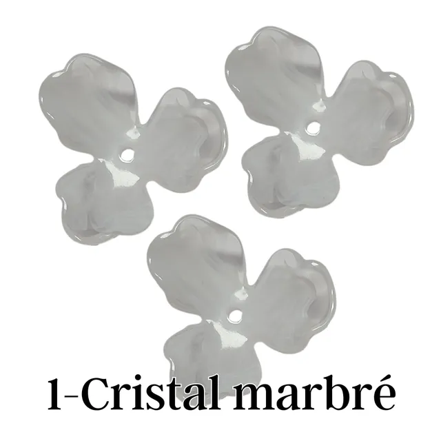 ARTSHOP Flower Power 1 Orchidée Cristal fleur 20MM x1