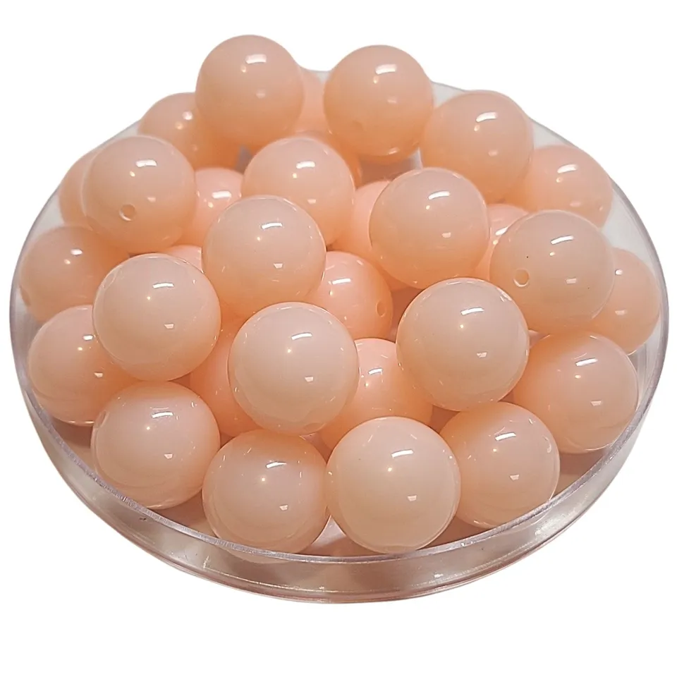 ARTSHOP Boules 16MM 392 Sorbet Pêche perle acrylique x15