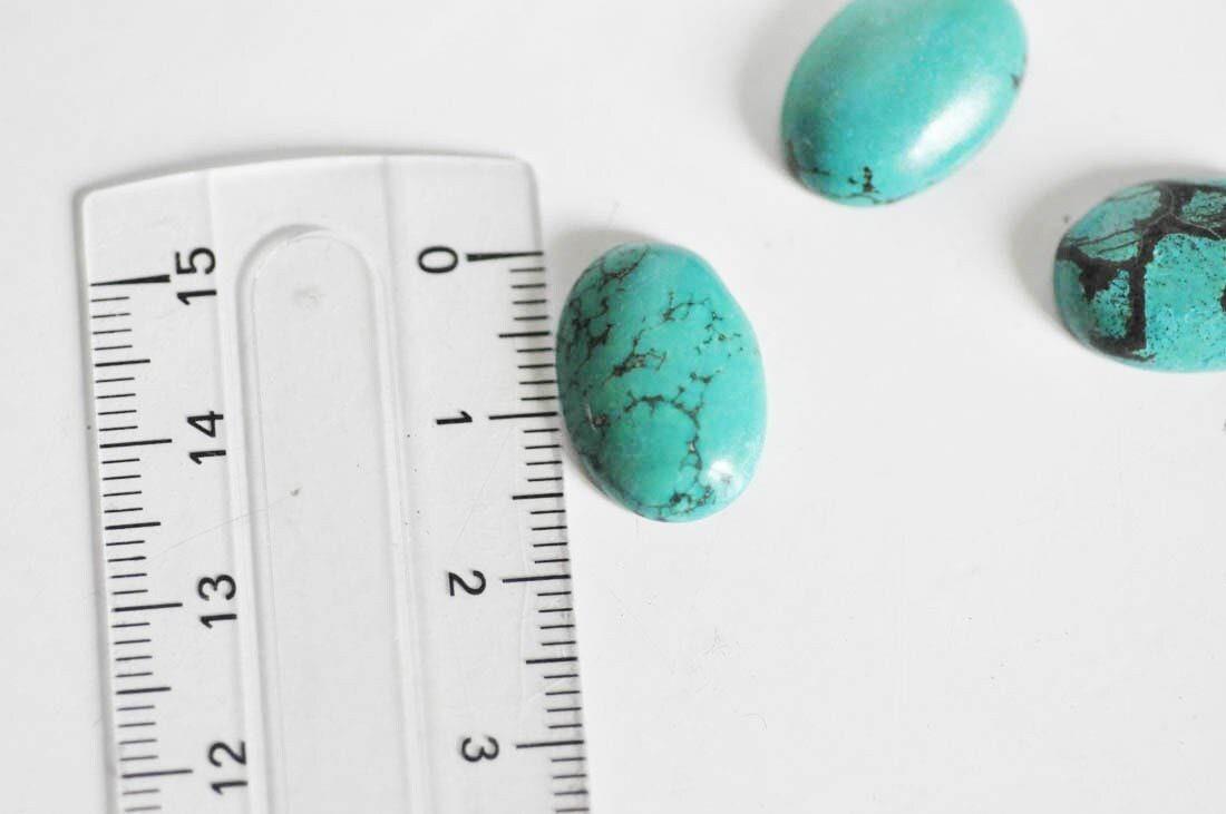 Gingerlily Pierres G161 cabochon ovale howlite 12x17mm