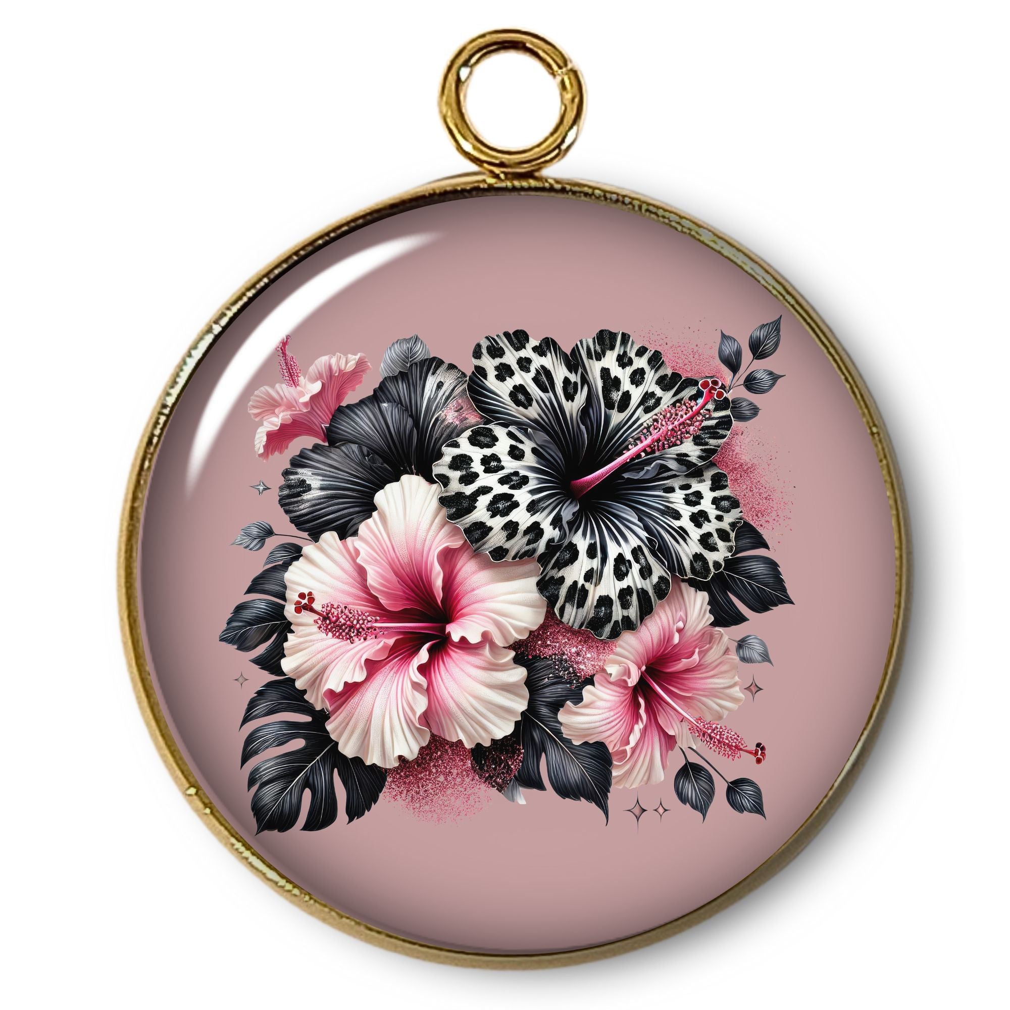ARTSHOP Pendentifs 13 pendentif fleur intemporel x1