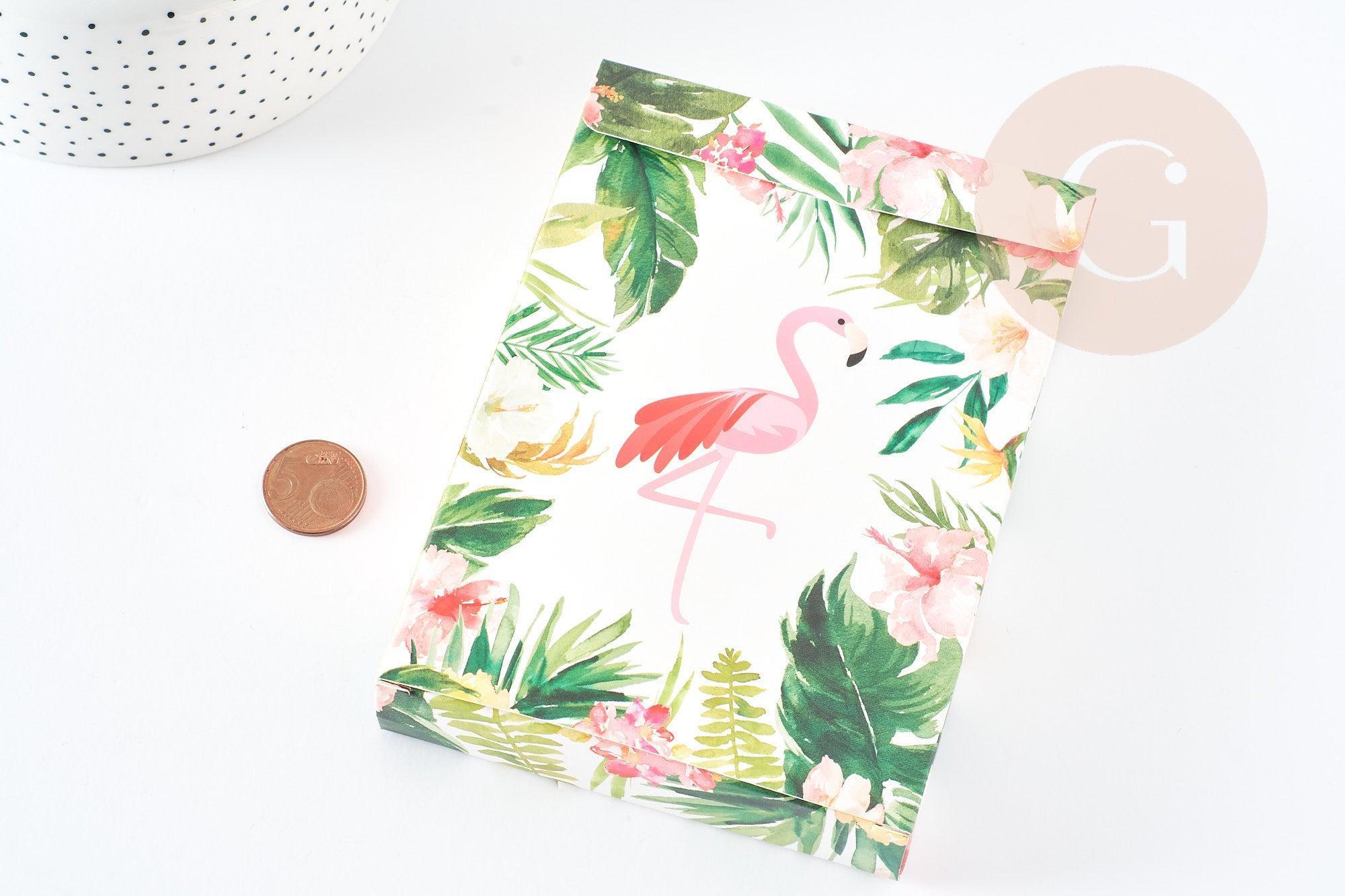Gingerlily G3168 pochette carton tropical 14,6x10,5cm x1